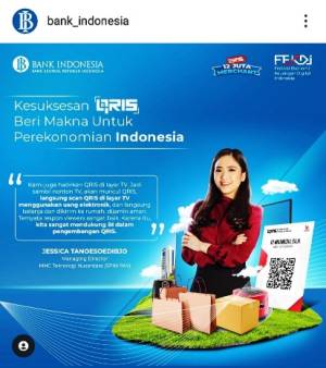 Bank Indonesia: Sudah Coba Belanja Lewat Televisi? Jessica Tanoesoedibjo: Kami Hadirkan QRIS di TV!