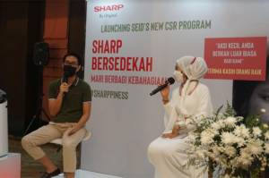 PT Sharp Electronics Indonesia Ajak Konsumen Donasi Makanan