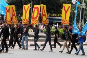 Peringati May Day, 50.000 Buruh Gelar Unjuk Rasa di Istana Negara Besok