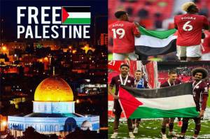 Aksi Solidaritas 5 Atlet Dunia untuk Palestina