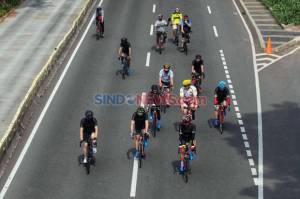 Dirlantas Polda Metro Jaya Imbau Pesepeda Tak Keluar Jalur yang Sudah Disediakan