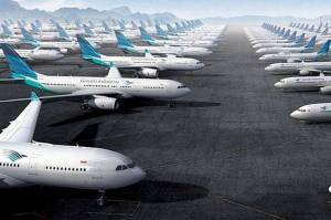 Gimana Gak Mau Bangkrut, Biaya Sewa Pesawat Garuda Termahal di Dunia