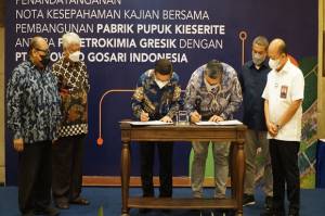 Pupuk Indonesia dan Polowijo Gosari Kaji Pembangunan Pabrik Pupuk Kieserite
