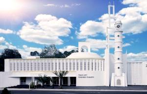 Mengenal Desain Unik Masjid Pendiri JNE di Bangka Belitung yang Terinspirasi Kabah