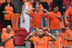Babak I Belanda vs Austria: Penalti Depay Bawa De Oranje Unggul