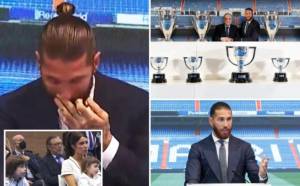 Sergio Ramos Menangis: Adios, Real Madrid di Hati Saya!