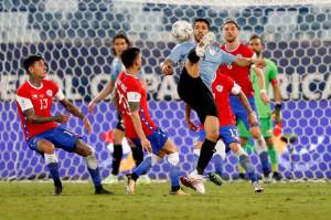 Ditahan Chile, Uruguay Gagal Lagi Raih Poin Penuh di Copa America 2021