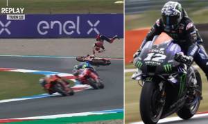 Marquez Kecelakaan, Vinales Kuasai Latihan Bebas Kedua MotoGP Belanda 2021
