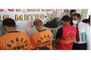 3 Kurir Sabu Jaringan Bandar Lapas Tangerang, Bogor, dan Jakarta Dibekuk Polisi