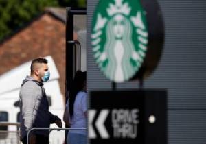 Bisnis Starbucks Pulih di Wilayah Vaksinasi