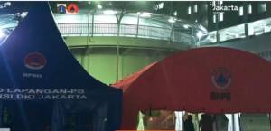 BPBD DKI Dirikan Tenda Darurat untuk Pasien Covid di Rusun Pasar Rumput