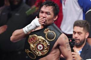 Status Manny Pacquiao Dipulihkan Jadi Raja Kelas Welter WBA