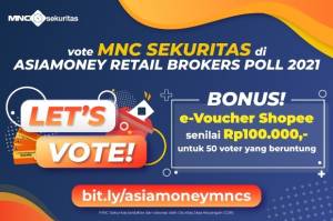 Dukung MNC Sekuritas di Asiamoney Brokers Poll 2021 & Dapatkan e-Voucher Shopee, Begini Caranya!