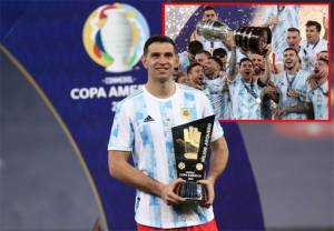 Emiliano Martinez, Aktor Kunci Kesuksesan Argentina di Copa America 2021