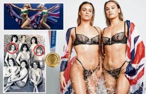 Seksinya Tubuh Atlet Cantik Inggris Pakai Lingerie di Dalam Air