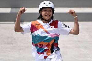 Jadi Peraih Emas Termuda di Olimpiade Tokyo 2020, Remaja Asal Jepang Menangis