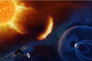 Medan Magnet Bumi Retak Dihantam Angin Matahari Berkecepatan Tinggi