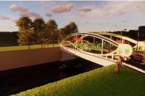 Cantik Bergaya Ornamen Khas Bekasi, Begini Desain Perbaikan Jembatan Kali Jambe