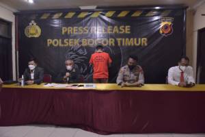 Polsek Bogor Timur Rilis Pelaku Penipuan yang Mengatasnamakan Wamen BUMN dan Dirut Pegadaian