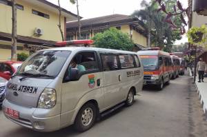 41 Jenazah Korban Kebakaran Lapas Tangerang Tiba di RS Polri, Polisi Berpakaian Preman Hilir Mudik