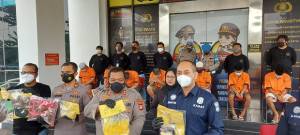 Polisi Bongkar Pabrik Tembakau Sintetis di Kamar Apartemen, 9 Pelaku Dicokok