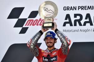 Menangi GP Aragon 2021, Francesco Bagnaia: Ini untuk Akademi VR46