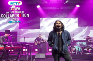 Ello Bawakan 4 Lagu di Konser Virtual Dewa 19, Pecah saat Bawakan Lagu Arjuna