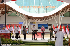 Resmikan Terminal Baru Bandara Mopah, Jokowi Harap Muncul Sentra Ekonomi Baru