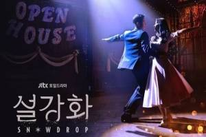 Poster Drama Korea Snowdrop Dituding Jiplak La La Land