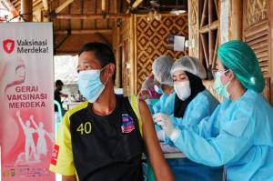 Polda Metro Pastikan Vaksinasi Merdeka di Wilayah Penyangga Tetap Dibuka