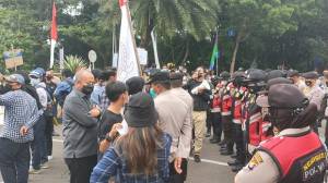 Demo Peringatan HUT Kabupaten Tangerang Ricuh, Belasan Mahasiswa Diamankan Polisi