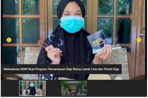 Mahasiswa UGM buat Program Pemantauan Kesehatan Gigi Siswa Selama Pandemi Covid-19