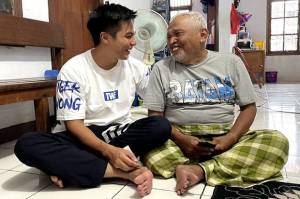 Baim Wong Malu saat Bertemu Kakek Suhud: Dia Orang Baik