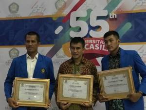 HUT Ke-55 UP, Mahasiswa Peraih Medali PON Papua Jadi Kado Istimewa