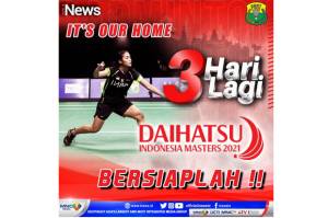 3 Hari Lagi,  Turnamen Daihatsu Indonesia Masters 2021 Tayang di iNews, Jangan Lewatkan!