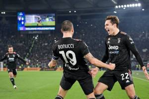 Hasil Liga Italia 2021/2022: Dua Gol Penalti Bonucci, Antar Juventus Benamkan Lazio