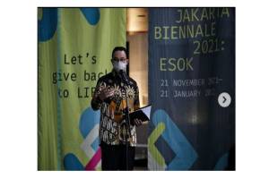 Buka Jakarta Biennale 2021, Anies: Jakarta Pusat Kegiatan Kesenian Indonesia
