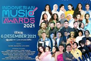 Musisi Terbaik Bersaing Raih Penghargaan Indonesian Music Awards 2021 Malam Ini di RCTI