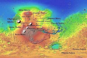 Mars Punya Gunung Berapi yang Dahsyat, Tingginya Sekitar 6,8 Km
