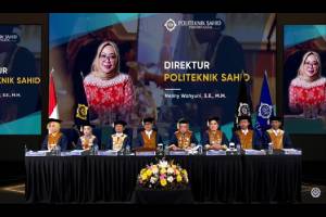 Wisuda Ke-36, 4 Mahasiswa Politeknik Sahid Raih Predikat Lulusan Terbaik