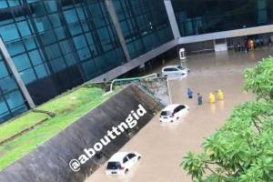 Terendam Banjir, Pelayanan di Terminal 3 Bandara Soetta Tak terganggu