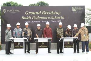 Groundbreaking Bukit Podomoro, Manajemen: Punya Efek Berganda ke 175 Industri dan 350 UMKM