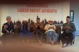 Bertepatan HUT ke-77 RI, Laskar Rakyat Jakayarta Dideklarasikan