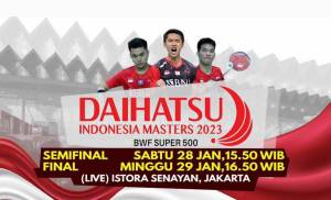 LIVE di iNews dan MNCTV! Jangan Lewatkan! Perjuangan Jojo, Chico dan Leo/Daniel di Semifinal Indonesia Masters 2023