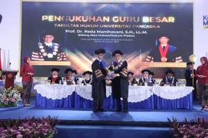 Universitas Pancasila, Kukuhkan Reda Manthovani Sebagai Guru Besar Hukum Pidana