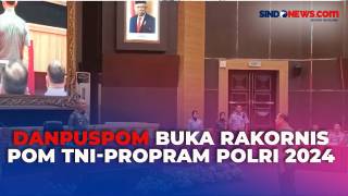 POM TNI-Propam Polri Gelar Rakornis di Mabes TNI Pagi....