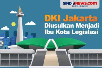 DKI Jakarta Diusulkan DPR Menjadi Ibu Kota Legislasi