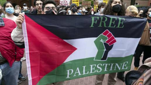 Protes Mahasiswa Pro-Palestina di Washington Terus Berlanjut Meski Ditekan Pemerintah