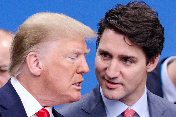 Dimintai Tanggapan Soal Trump Pm Kanada Kehilangan Kata Kata