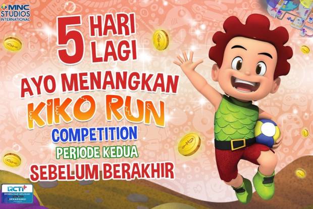 Countdown H-5 Kiko Run Competition Periode Kedua Segera Berakhir!